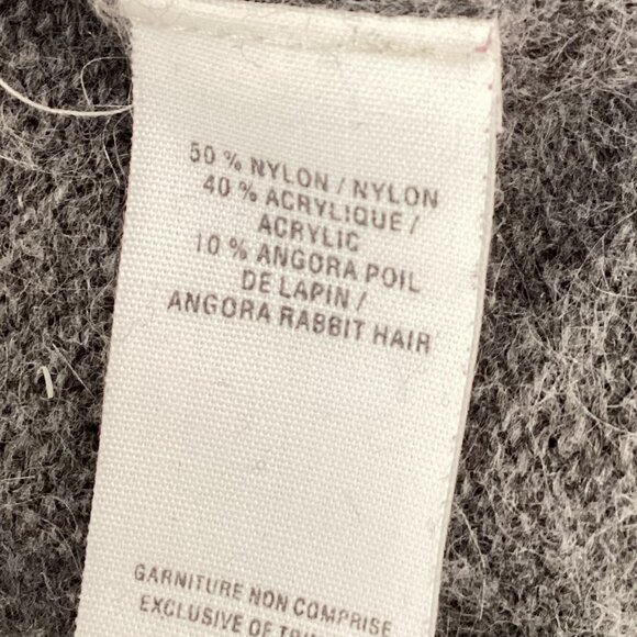 Jacob Connexion Women's Long Turtleneck Sweater Rabbit Hair Blend Soft Size GL - Picture 8 of 8